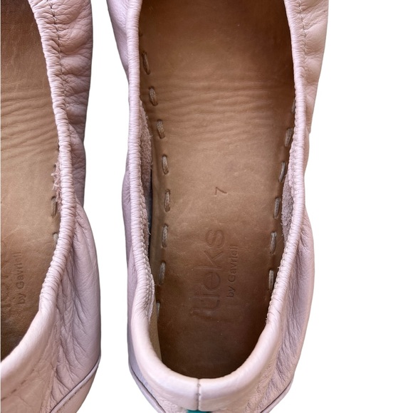 COPY - Ballerina Pink Leather Tieks Ballet Flats Size 7 - Picture 5 of 16